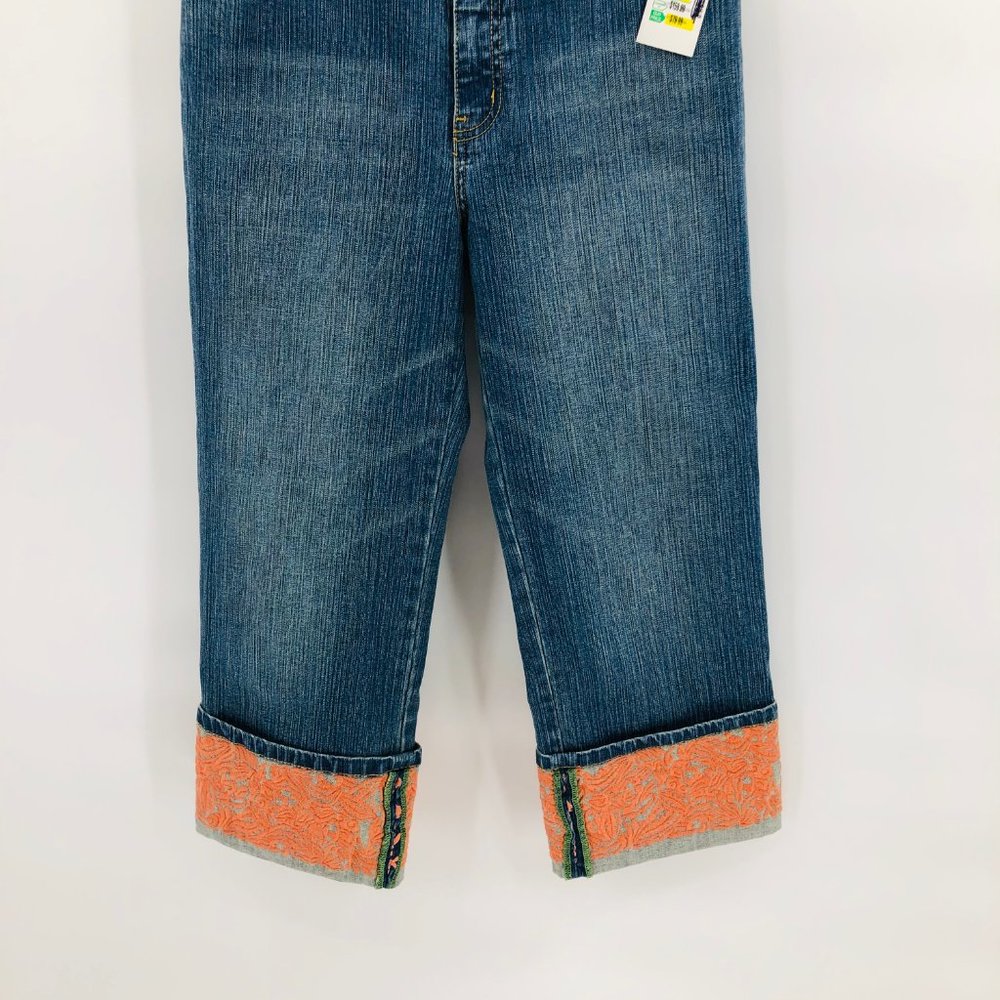 Vintage Very Vera Embroidered Lace Jean Outfit - Picture 14 of 16